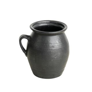 Ceramic black jug