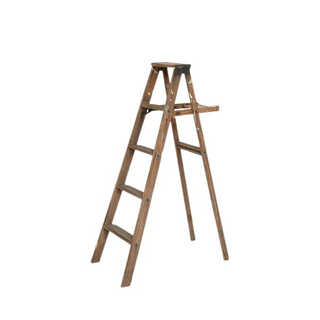 Antique wooden ladder