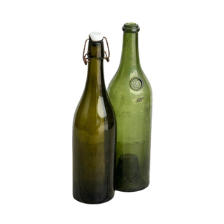 Antique green bottles
Rentals 
Austin Event Rentals