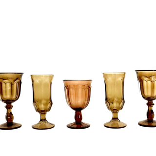Vintage brown glasses
