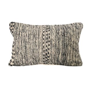 Black stiched pillow
Throw pillow