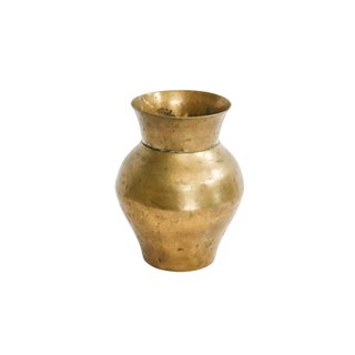 Vintage brass vase