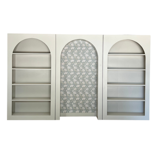 Champagne Wall
Modern Shelf
Arched Wall
Wallpaper