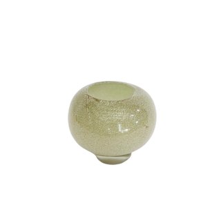 Speckled sage glass vase
Rentals 
Austin Event Rentals