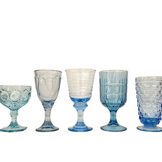 Blue Glass
Blue Vintage 
