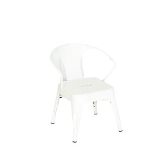 Kids white tolex chairs