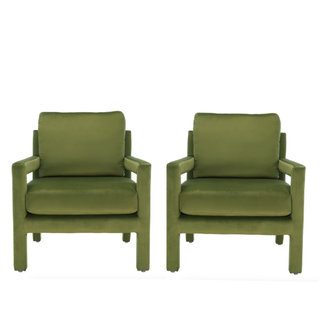 Velvet Green Chair