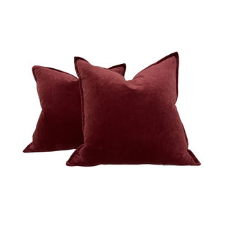 Red Pillows
Cranberry
Burgandy 