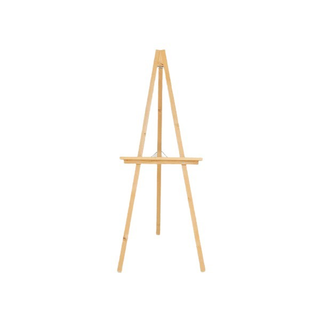 Light wood free standing easel