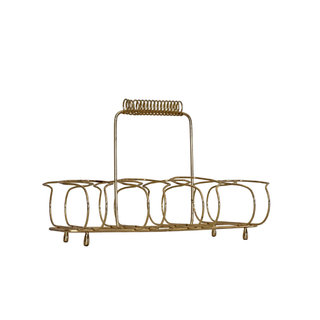 Brass glass holder