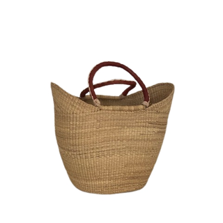 Woven gathering basket

