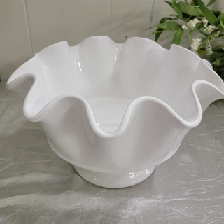 Ruffle Glass Bowl, Large – Be Home