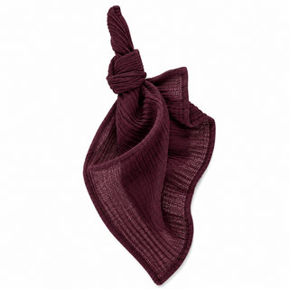 burgundy textured napkin hire adelaide