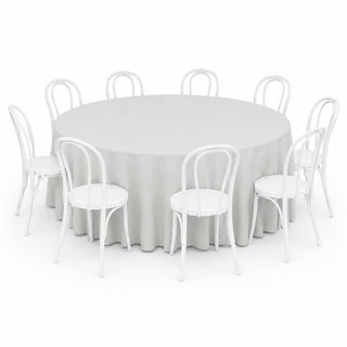 Grey round cloth hire in adelaide