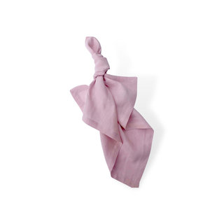 musk pink pure linen napkin hire adelaide
