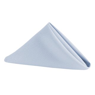 20x20 Dusty blue polyester napkins