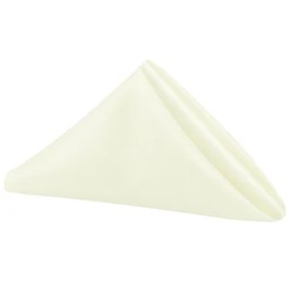 20x20 Ivory taffeta napkins