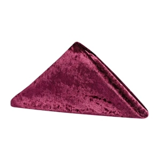 20x20 Burgundy velvet napkins