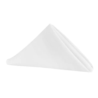 20x20 White polyester napkins