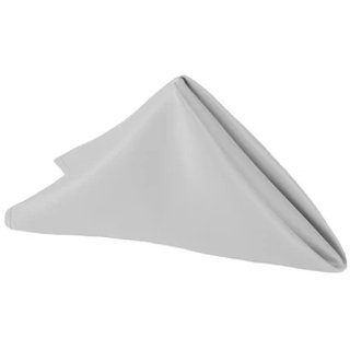 20x20 grey polyester napkins