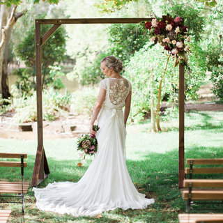 Timber Arch Wedding