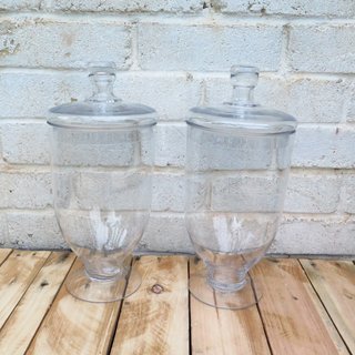 Large Glass Lolly Jars at Lolly Station