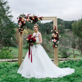 Wedding Gold Arbour