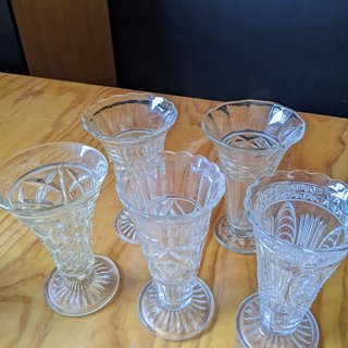 Vintage Glass Vases Weddings