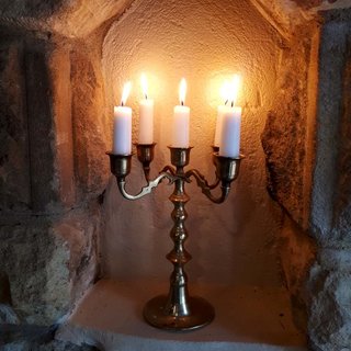 Brass Candelabras