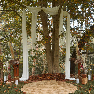 Material Wedding Draping