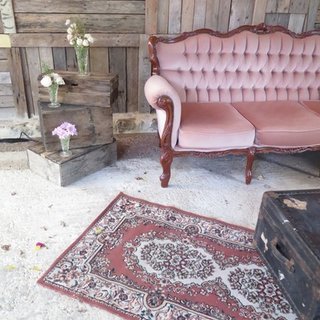 Small Dusty Pink Rug