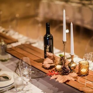 Dark Wood Table Runners