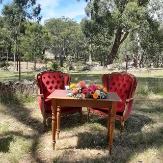 Side wooden table 