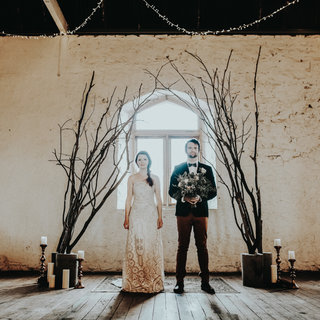 Tree Branches Wedding Arch