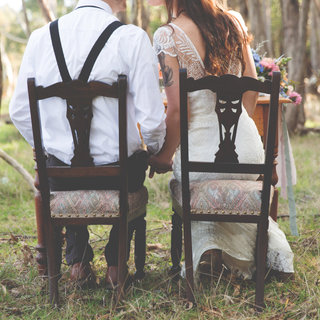Ornate Timber Chairs for Signing Table