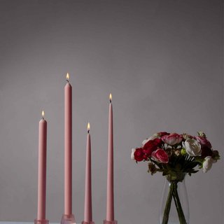 30cm Dinner Candles (Up to 12hrs burn time) colours