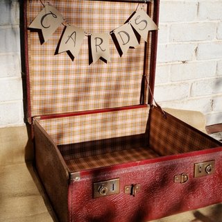Wedding Wishnig Well Suitcase