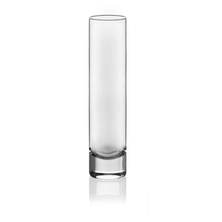 Vase: Clear Glass Cylinder 1.75"x7.5"