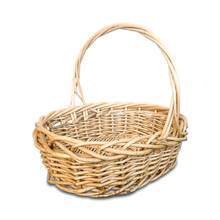 Basket: Wood Woven (medium)