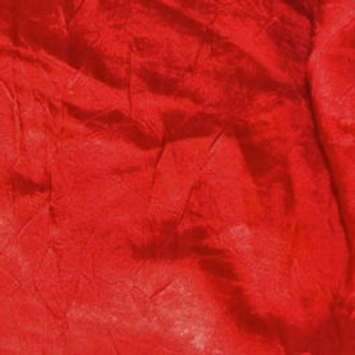 Curtain: Red Crinkle 4.5'x9'4"