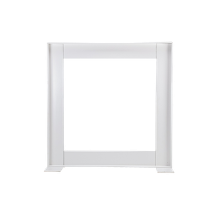 white contemporary frame backdrop 