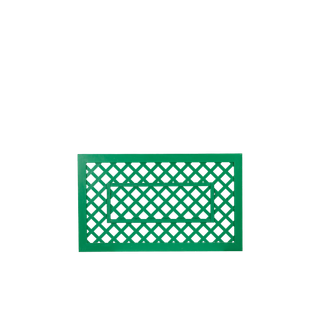 green lattice shadowbox bar insert 