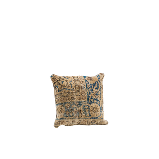 neutral and blue pillow killim-style square pillows 