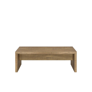 natural wooden coffee table