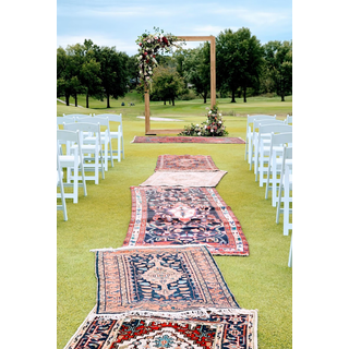 rug aisle for wedding
