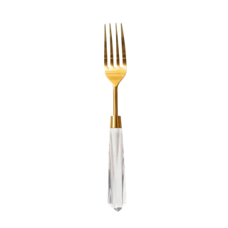 Flatware in Black Acrylic  Dinner Fork, Salad Fork & Dinner Knife