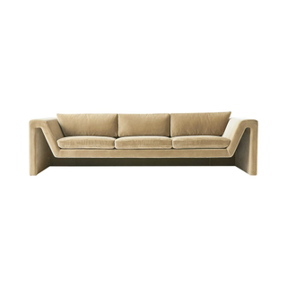 modern 70's inspired sofa