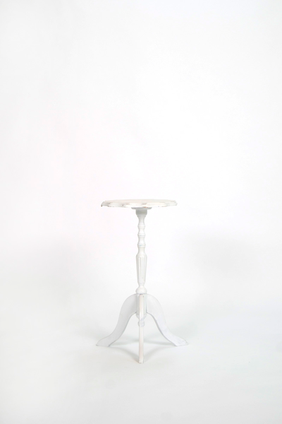 White Tiny Top Table