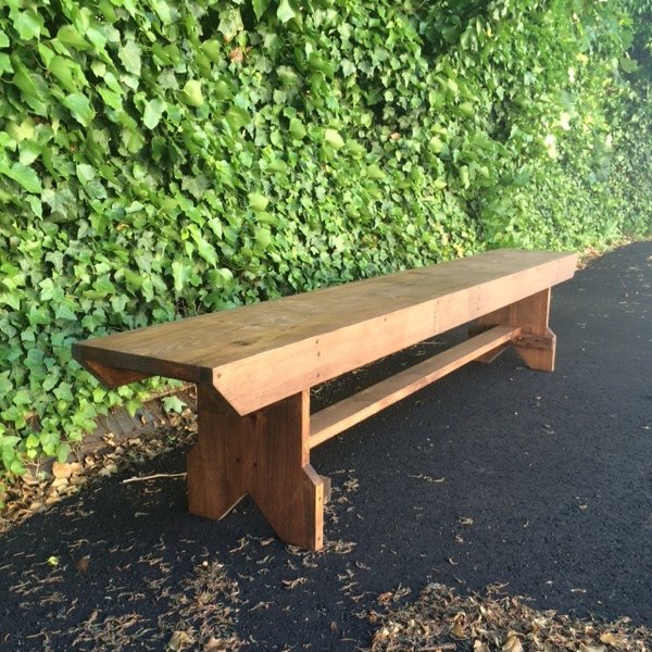 Wooden Benches Dovetail Vintage Rentals