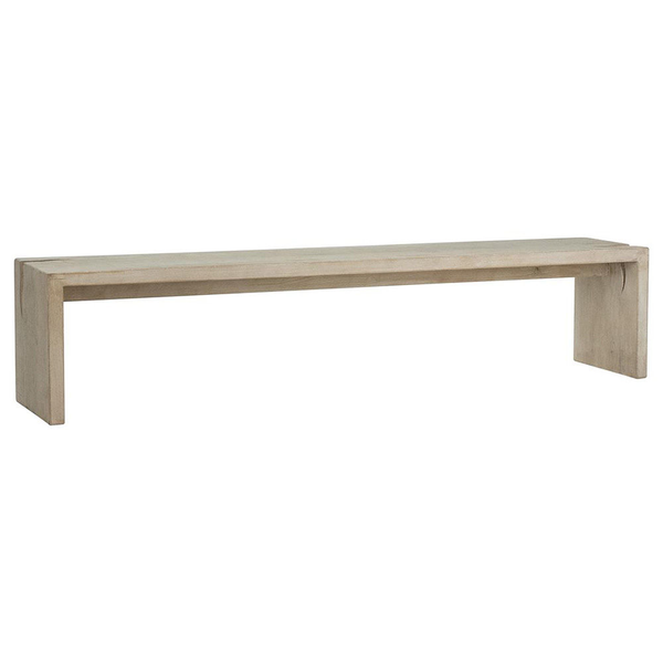 Natural Wood Bench | Showit Blog